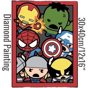 Avengers DIY 5D Full Round Drill Diamond Painting